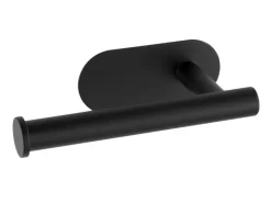 Wenko Turbo-Loc Edelstahl Toilettenpapierhalter Orea Black Matt 16 x 4.5 x 7 cm