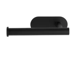 Wenko Turbo-Loc Edelstahl Toilettenpapierhalter Orea Black Matt 16 x 4.5 x 7 cm