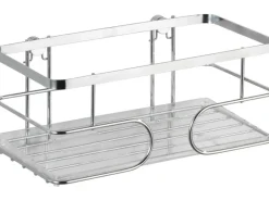 Outlet Wenko Wandablage Premium 24 cm x 10 cm Edelstahl Glänzend