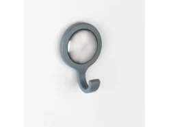 Discount Wenko Wandhaken Osilo Grau 2er Set selbstklebend Kunststoff 4 x 6 x 2.5 cm Grau