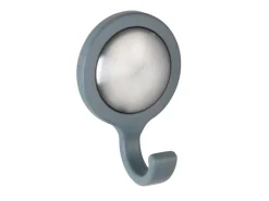 Discount Wenko Wandhaken Osilo Grau 2er Set selbstklebend Kunststoff 4 x 6 x 2.5 cm Grau