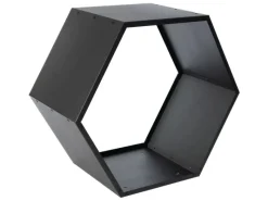 Westmann Stahl Kaminholzregal Biene Schwarz 88x45x77 cm