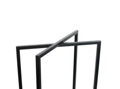 Westmann Stahl Kaminholzregal Xavier Schwarz 40x20x120 cm