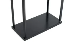 Westmann Stahl Kaminholzregal Xavier Schwarz 40x20x120 cm