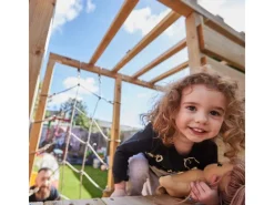 New Wickey Spielturm Smart Surf Klettergerüst mit Rutsche Pastellblau