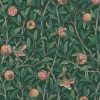 Best William Morris at Home Vliestapete Bird & Pomegranate 10 m x 52 cm Grün FSC®