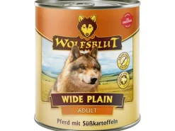 Hot Wolfsblut Hunde-Nassfutter Wide Plain Adult Pferd mit Süßkartoffeln 800 g