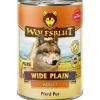 Clearance Wolfsblut Hunde-Nassfutter Wide Plain Adult Pferd Pur 395 g