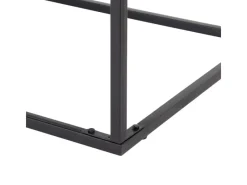 WOMO-DESIGN Design Beistelltisch 60 x 60 cm Handgefertigt Quadratisch Grau