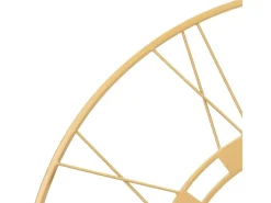 New WOMO-DESIGN Große Wanduhr Stockholm 85 cm Rund Handgefertigt Eisen Vintage-Stil