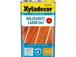 Xyladecor Holzschutz-Lasur 2in1 Eiche-Hell matt 2,5 l