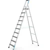 Best Zarges Comfortstep S Gebördelte Stehleiter mit Gepolsterter Stufen-Vorderkante 10 Stufen