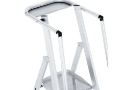 Best Zarges Stufenleiter ZAP Safemaster S mit Großer Plattform 5 Stufen