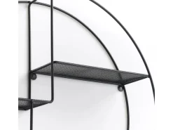 Sale Zeller Wandregal Metall 55 cm x 12 cm Schwarz