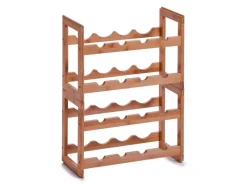 Online Zeller Weinregal Bambus Stapelbar für 8 Flaschen 32 cm x 22 cm x 47 cm Natur