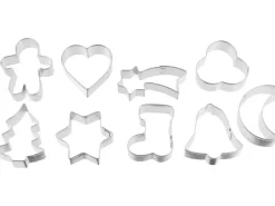 Zenker Patisserie Ausstecher auf Drahtbügel 9 Stück Silber